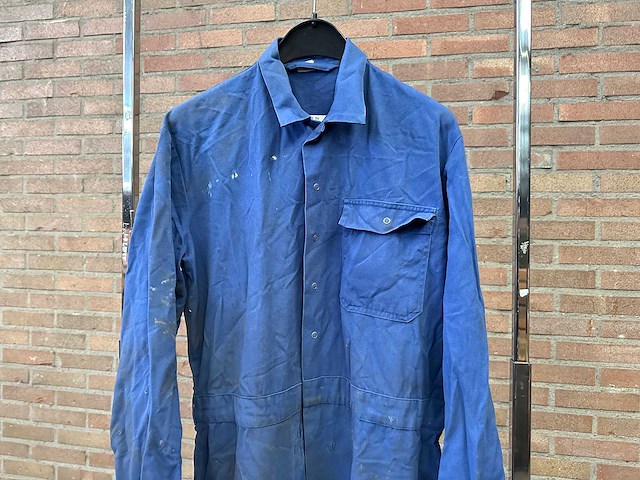 Partij blauwe overalls - afbeelding 1 van  5
