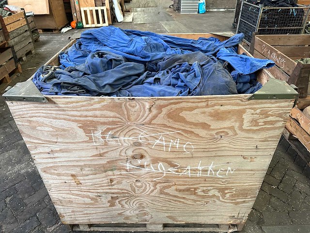 Partij blauwe overalls - afbeelding 4 van  5