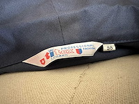 Partij blauwe stofjassen - afbeelding 3 van  6