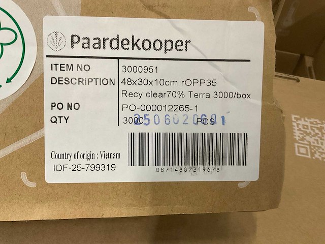 Partij bloemen insteekhoezen ropp35 - afbeelding 5 van  5