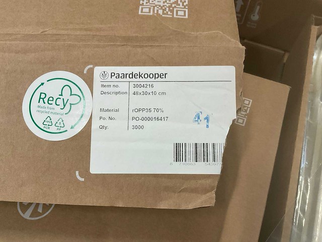 Partij bloemen insteekhoezen ropp35 - afbeelding 3 van  5