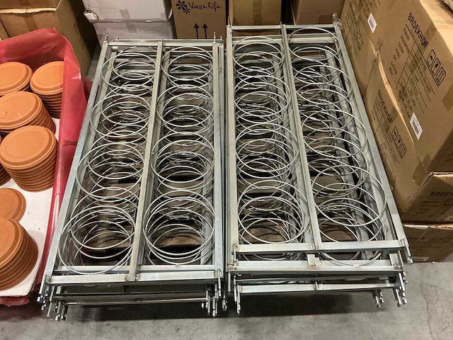 Partij bloemenemmerrekken voor deense karren 119,5/131x55,5cm (18x) - afbeelding 1 van  2