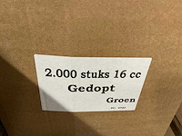 Partij bloemenflesjes 16cc gedopt (10000x) - afbeelding 4 van  4