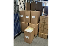 Partij bloemenflesjes 35cc ongedopt met dop groen (22000x) - afbeelding 2 van  2