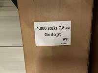 Partij bloemenflesjes 7,5cc gedopt (40000x) - afbeelding 3 van  4