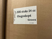 Partij bloemenflesjes ongedopt 24cc met dop (36000x) - afbeelding 5 van  5