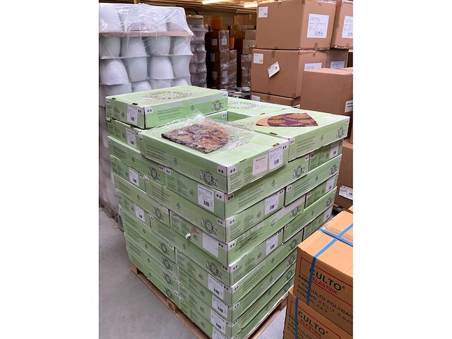 Partij bloemenhoezen 35x35cm roundina 45gr pinecone paars (18500x) - afbeelding 2 van  6