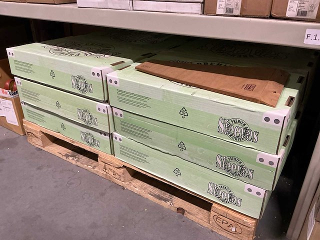 Partij bloemenhoezen 50x25x10cm brown kraft45 blume (9600x) - afbeelding 1 van  1