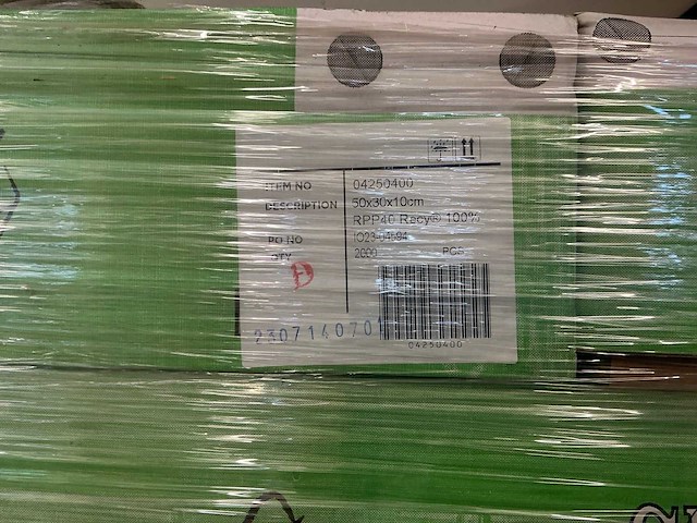 Partij bloemenhoezen 50x30x10cm rpp40 recy 100% (72000x) - afbeelding 3 van  3