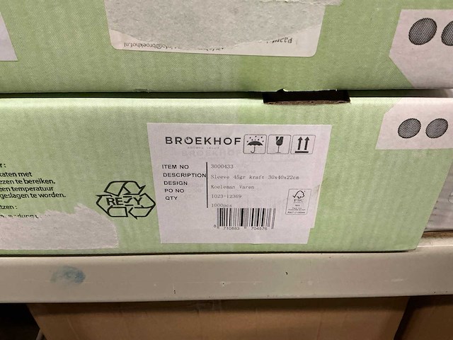 Partij bloemenhoezen/harmonica&polyethyleen zakken/opp sheets (26x) - afbeelding 5 van  11