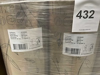 Partij bloemenpapier op rol - afbeelding 3 van  4