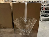 Partij bloementassen h23,5cm (950x) - afbeelding 1 van  3