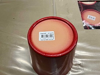 Partij bloempot rood h13xd14cm (288x) - afbeelding 2 van  4