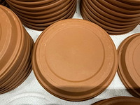 Partij bloempot schotels terracotta ø23,5cm (147x) - afbeelding 3 van  3