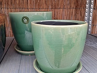 Partij bloempotten en beelden o.a. ts collection, endersen - afbeelding 2 van  21