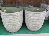 Partij bloempotten en beelden o.a. ts collection, endersen - afbeelding 4 van  21