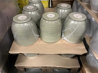 Partij bloempotten kiwi stone h27,5cm (17x) - afbeelding 4 van  4