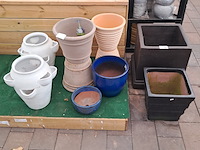 Partij bloempotten o.a. ts collection - afbeelding 1 van  13