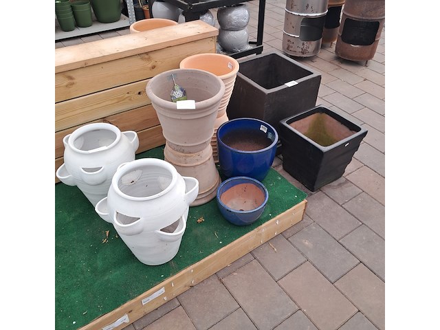 Partij bloempotten o.a. ts collection - afbeelding 7 van  13
