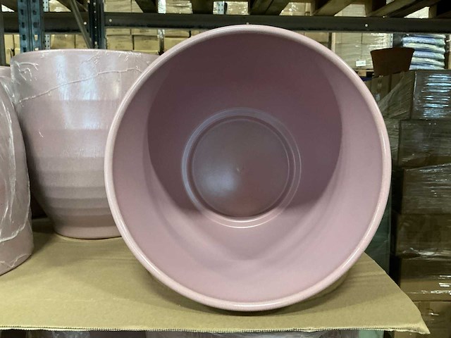 Partij bloempotten rosa stone h27,5cm (49x) - afbeelding 3 van  4