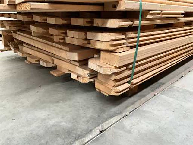 Partij blokhut profielhout - afbeelding 2 van  6