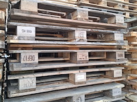 Partij blokpallets - afbeelding 2 van  5