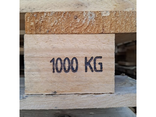 Partij blokpallets - afbeelding 3 van  5