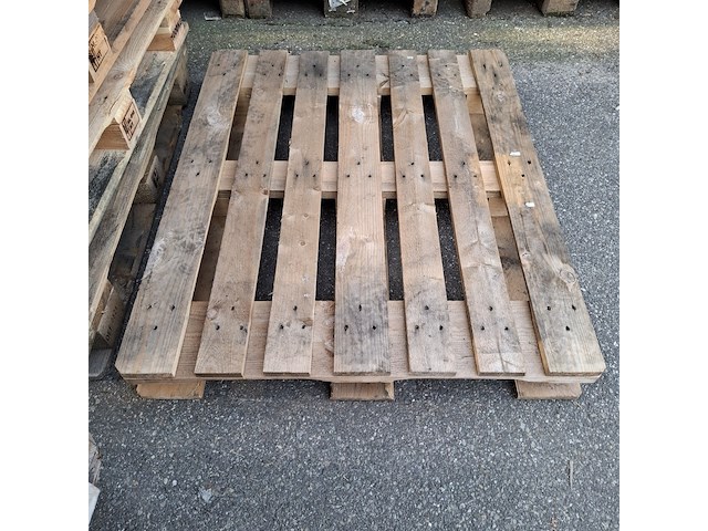 Partij blokpallets - afbeelding 5 van  5