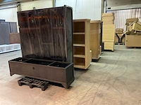 Partij boekenkasten (5x)