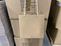 Partij boekettassen ribbel 24x24x24cm (1110x) - afbeelding 1 van  4