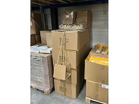 Partij boekettassen ribbel 24x24x24cm (1110x) - afbeelding 3 van  4