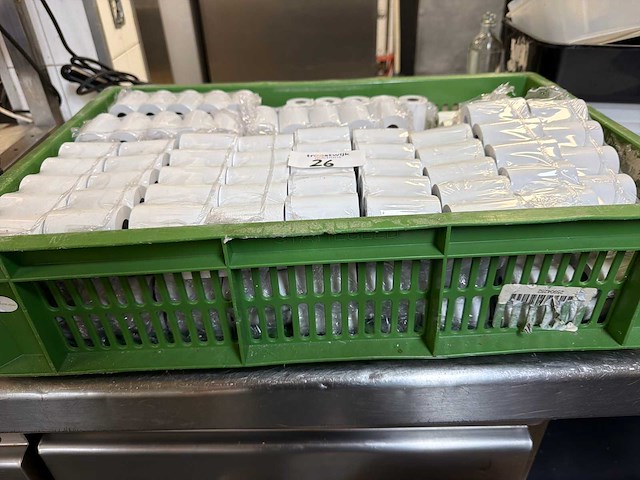 Partij bonnen printer papier - afbeelding 2 van  2