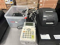 Partij bonnenprinters, kassalades, toebehoren - afbeelding 3 van  8
