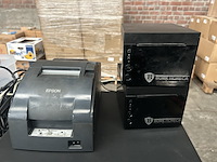 Partij bonnenprinters, kassalades, toebehoren - afbeelding 4 van  8