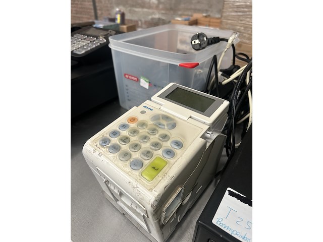 Partij bonnenprinters, kassalades, toebehoren - afbeelding 6 van  8