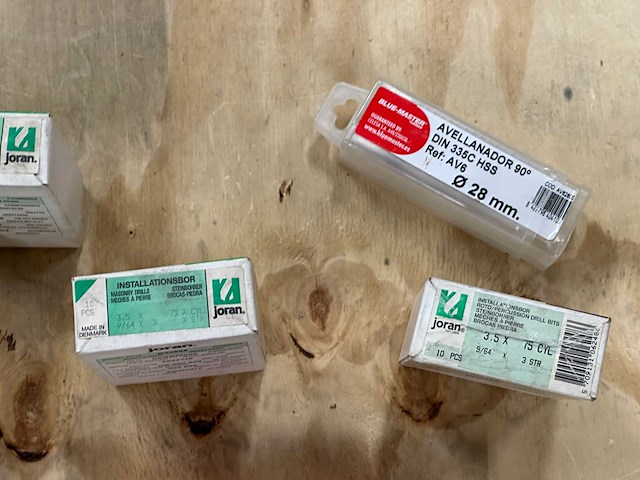 Partij boor- & verzinkgereedschap - afbeelding 3 van  9
