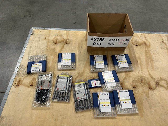 Partij boor-/hamerboor sets (10x) - afbeelding 1 van  6