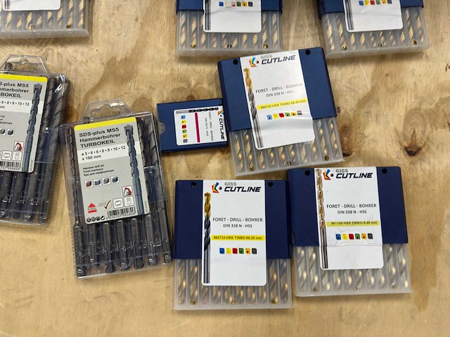 Partij boor-/hamerboor sets (10x) - afbeelding 2 van  6