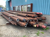 Partij boorbuizen - "drillpipe, dc’s and kelly pipe" - afbeelding 1 van  6