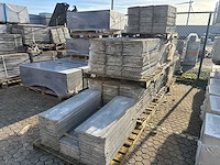 Partij boordsteen - grijs 2,5 x 20 x 100 cm mix (900x) - afbeelding 2 van  7