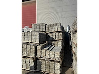 Partij boordsteen - grijs 2,5 x 20 x 100 cm mix (90x) - afbeelding 6 van  7