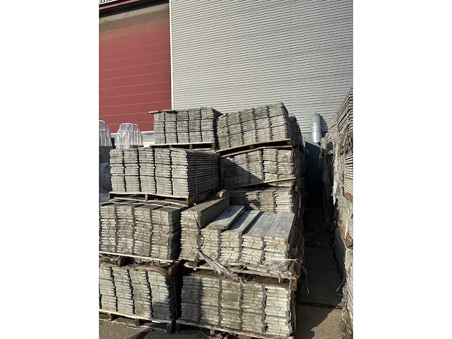 Partij boordsteen - grijs 2,5 x 20 x 100 cm mix (90x) - afbeelding 7 van  7