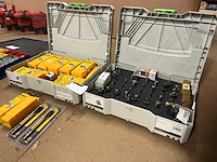 Partij boren (o.a. dewalt) in 2 festool systainers - afbeelding 1 van  9