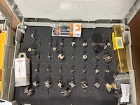 Partij boren (o.a. dewalt) in 2 festool systainers - afbeelding 3 van  9