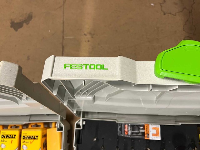 Partij boren (o.a. dewalt) in 2 festool systainers - afbeelding 4 van  9