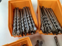 Partij boren sds en normale bits, boren en beitels - afbeelding 2 van  7