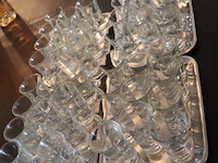 Partij borrelglazen incl. 4x dienbladen - afbeelding 1 van  3