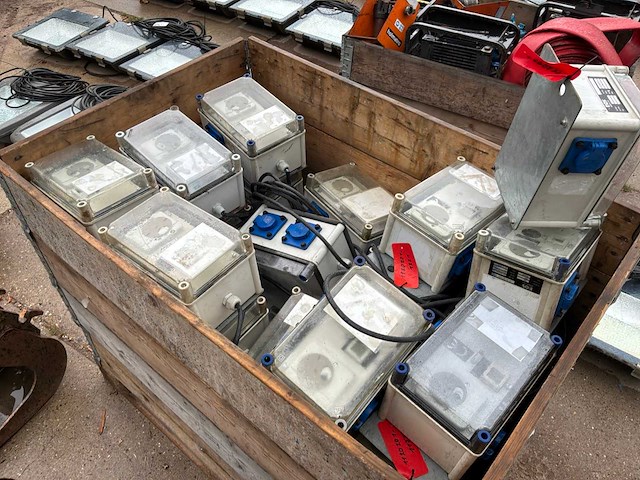 Partij bos elektro tijdsgeschakelde verdeelkasten - afbeelding 6 van  7