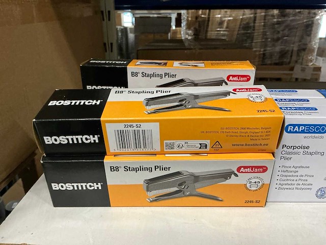 Partij bostitch&rapesco stapling plier (9x) - afbeelding 1 van  2
