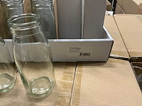 Partij bottle glass clear h14cm (1440x) - afbeelding 4 van  5